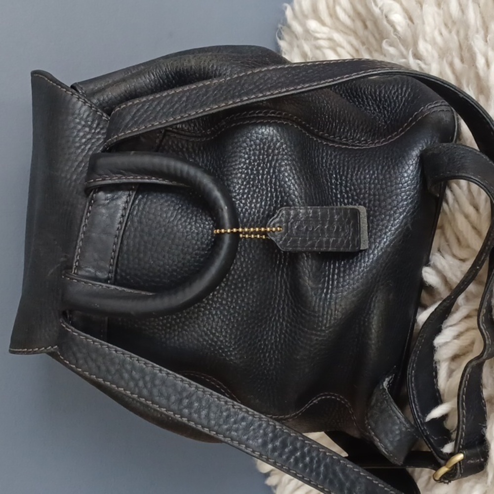 Coach Vintage Leather Backpack Gem